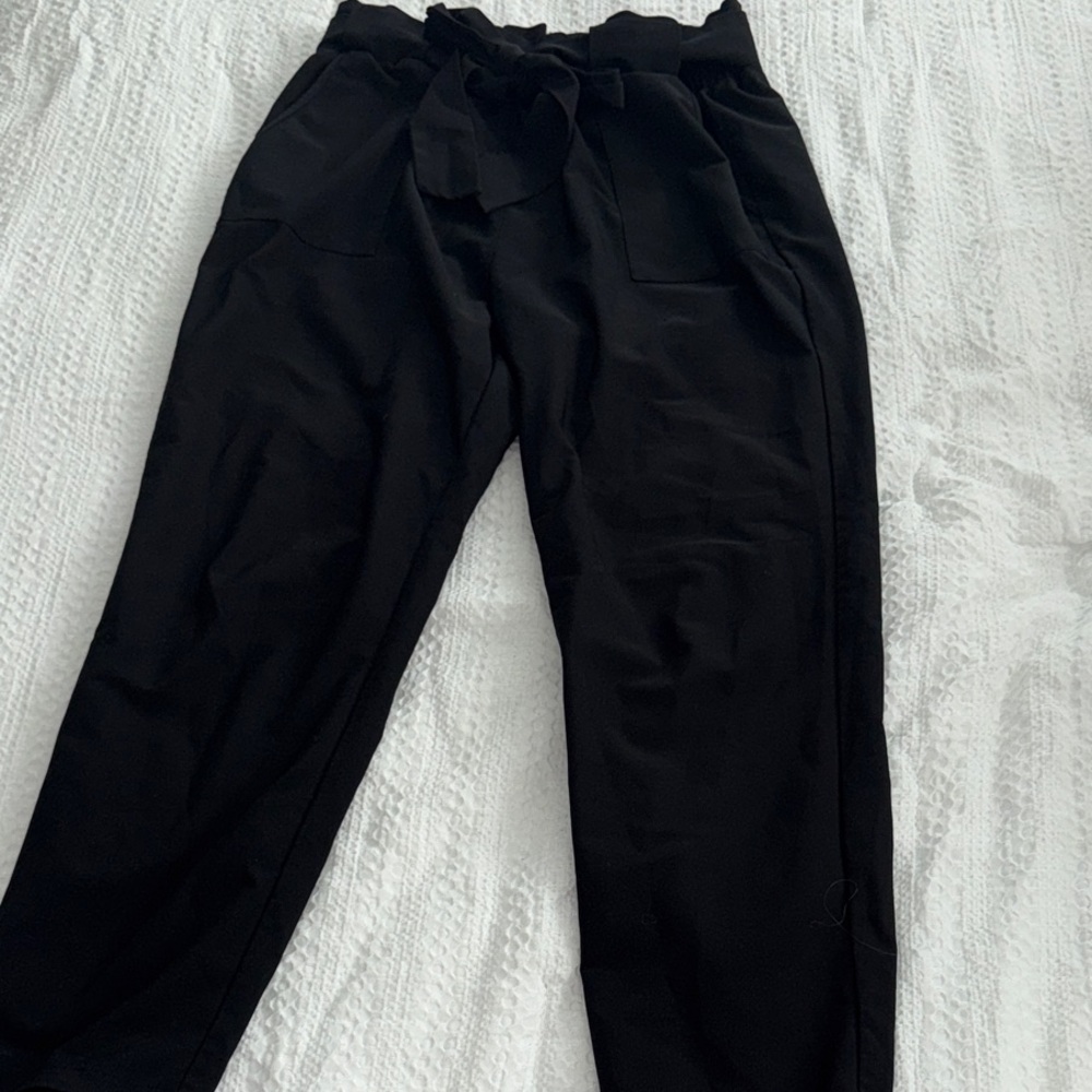 Grace Karin Women's Black Straight Leg Pants